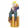 Abraham met Bierglas