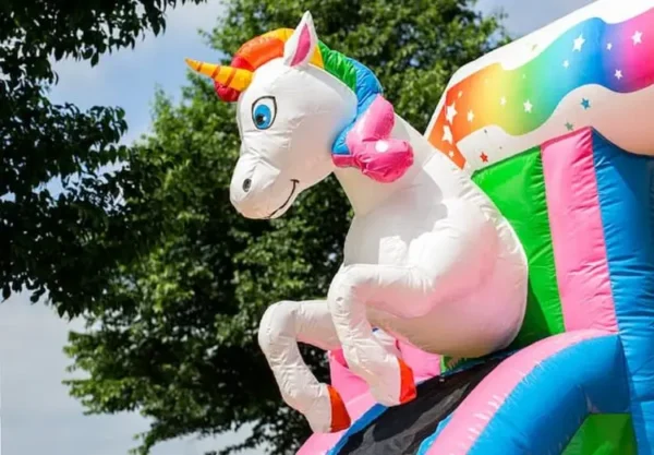 Slide-Combo-Unicorn-Springkussen-5 Unicorn Springkussen